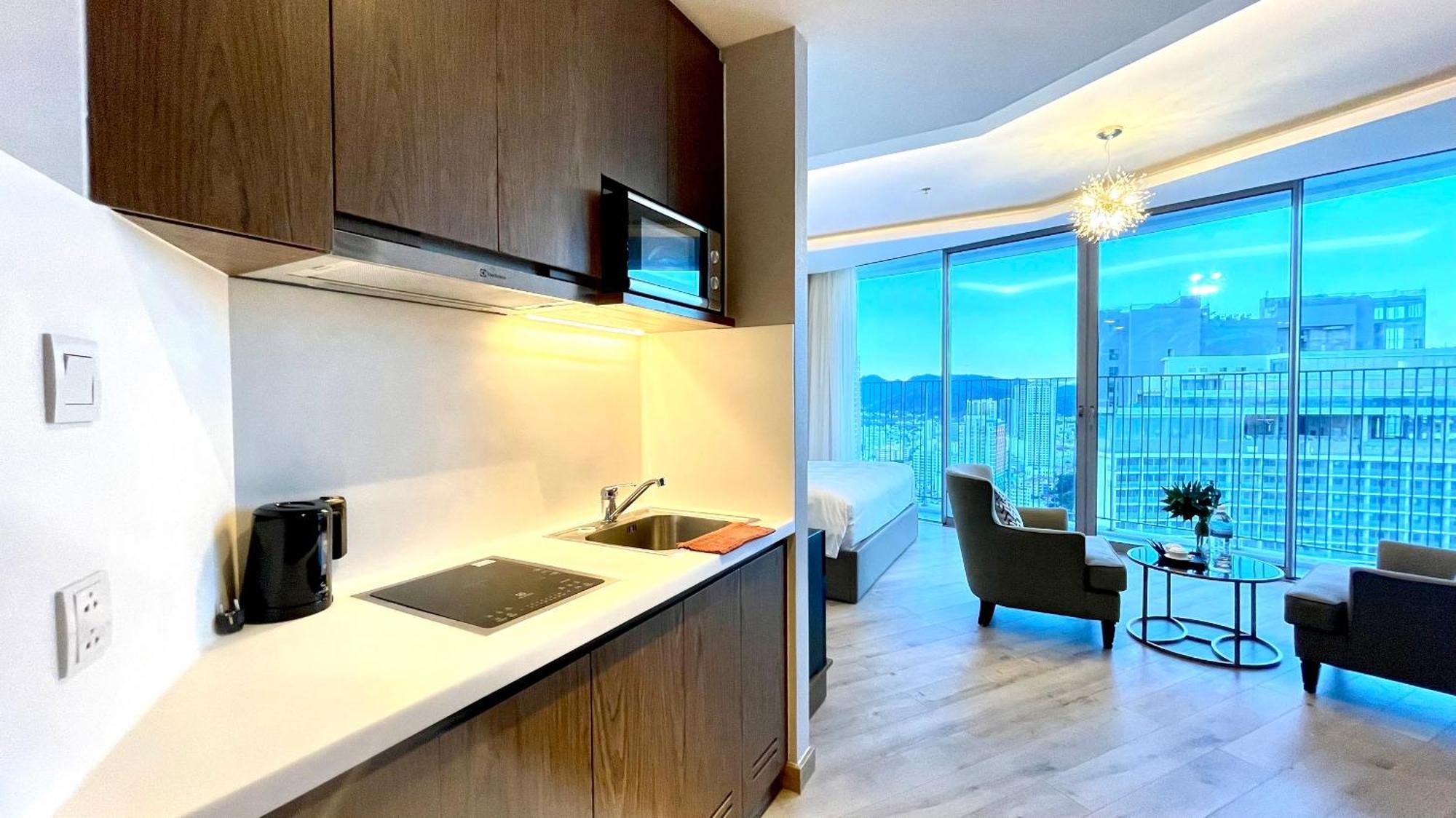 Panorama Ocean View Luxury Apartment نها ترانج المظهر الخارجي الصورة